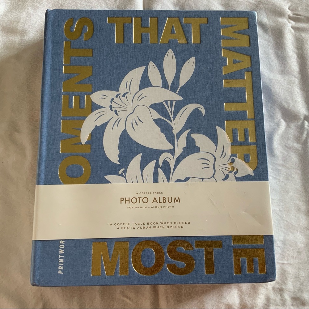New RARE Photo Album Printworks Moments That Matter The Most